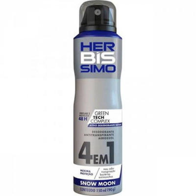 DESODORANTE AEROSOL HERBÍSSIMO SNOW MOON 150ML