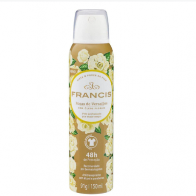 DESODORANTE FRANCIS CLÁSSICO BRANCO 150ML