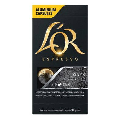 CAFE LOR CAPSULA ESPRESSO ONYX 52GR