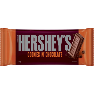 CHOCOLATE HERSHEYS 87G COOKIES CHOCOLATE