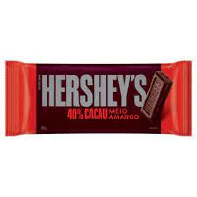 CHOCOLATE HERSHEY'S MEIO AMARGO 82G