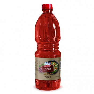 VINAGRE UNI SABOR VINHO TINTO 750ML