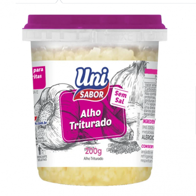 ALHO UNI SABOR TRITURADO 200G