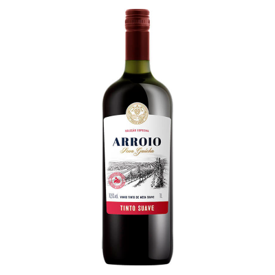 VINHO ARROIO TINTO SUAVE 1L