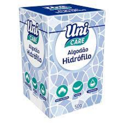 ALGODAO UNI CARE HIDROFILO 50G