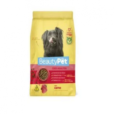 RACAO CAES BEAUTY PET 900G CARNE