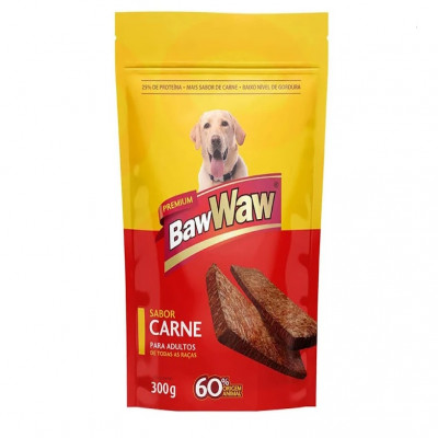 PETISCO BAWWAW BIFINHO PARA CAES CARNE 300G