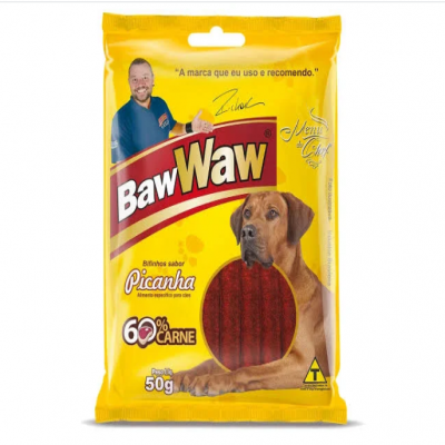 PETISCO BAWWAW BIFINHO PARA CAES PICANHA 50G