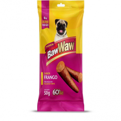 BIFINHOS BAW WAW FRANGO PEQUENO PORTE 50G