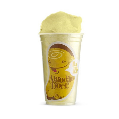 ALGODAO DOCE POPS FANTASY BANANA 35G