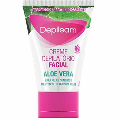 CREME DEPILSAM FACIAL ALOE VERA 50G