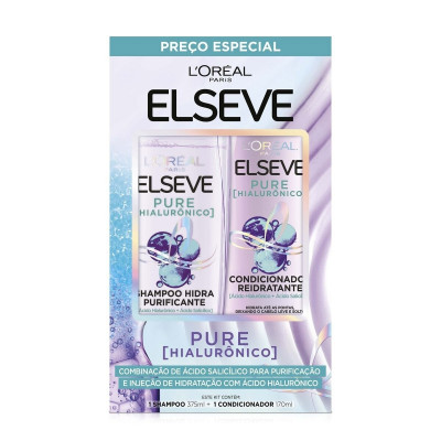 KIT ELSEVE SHAMPOO 375ML + CONDICIONADOR 170ML PURE