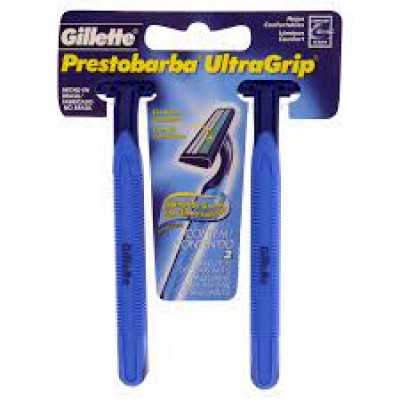 APARELHO PRESTOBARBA ULTRAGRIP COM 2 FIX MASCULONO