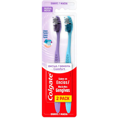 ESCOVA DENTAL COLGATE 2PACK MACIA