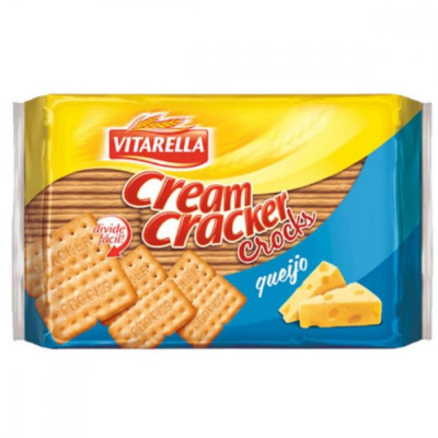 BISCOITO CREAM CRACKER SABOR QUEIJO 350G