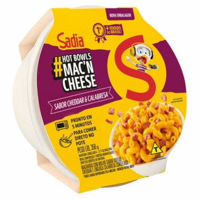 MAC N CHEESE SADIA 350G CALABRESA