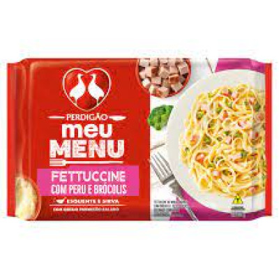 FETTUCINE PERDIGAO 350G PERU E BROCOLIS