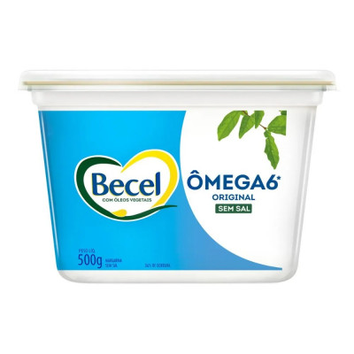 CREME VEGETAL BECEL ORIGINAL SEM SAL 500 G