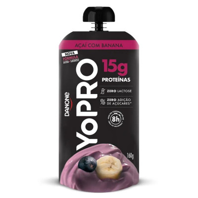 IOGURTE YOPRO DANONE AÇAI C/ BANANA 160G