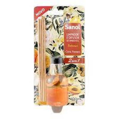 DIFUSOR DE AROMAS SANOL 100ML CITRIC FLOW