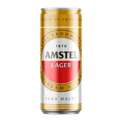 CERVEJA AMSTEL LAGER PURO MALTE 269ML