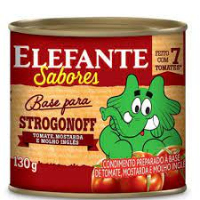 EXTRATO DE TOMATE ELEFANTE STROGONOFF 130GR