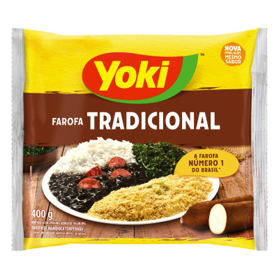 FAROFA MANDIOCA PRONTA YOKI 400GR