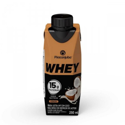 BEBIDA LACTEA WHEY PIRACANJUBA COCO 250ML