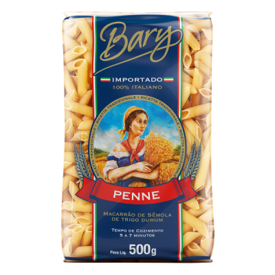 MACARRÃO BARY PENNE 500G