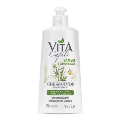 CREME PENTEAR MURIEL VITA CAPILI BAMBU 270GR