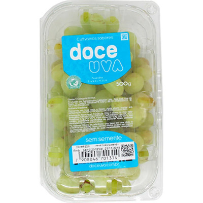 UVA DOCE UVA BRANCA SEM SEMENTE 500G