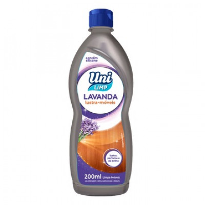 LUSTRA MOVEIS UNI LIMP LAVANDA 200ML