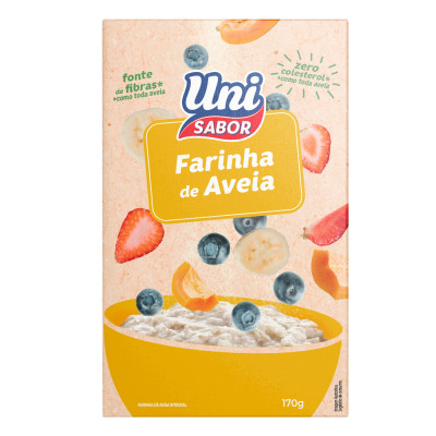 AVEIA UNI SABOR FARINHA 170G