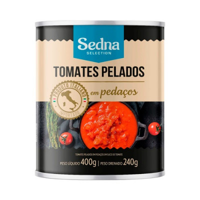 TOMATE SEDNA PELADO PEDAÇOS 400G