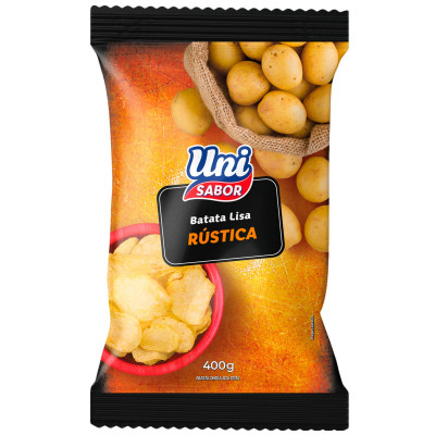 BATATA UNI SABOR LISA TRADICIONAL 400G