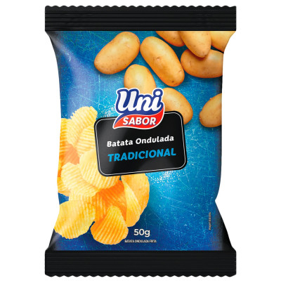 BATATA UNI SABOR TRADICIONAL 50G