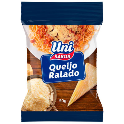 QUEIJO UNI SABOR RALADO 50G