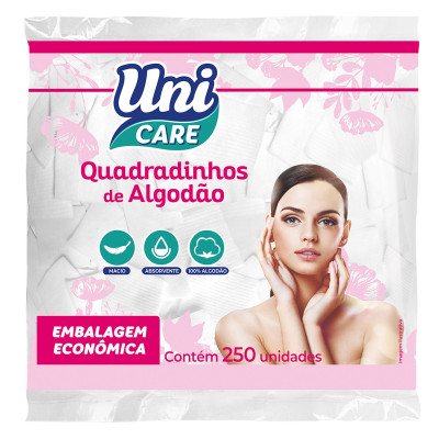 ALGODAO UNI CARE QUADRADINHO COM 250