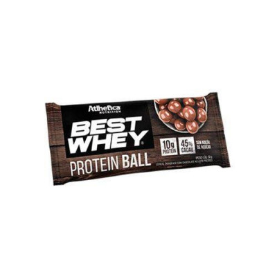 PROTEIN BALL ATLHETICA BEST WHEY CHOCOLATE LEITE 50G