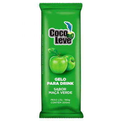 GELO COCO LEVE SABOR MACA VERDE 190G