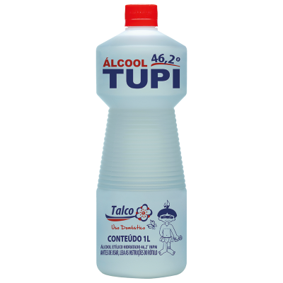 ÁLCOOL LÍQUIDO TUPI 46,2° TALCO 1L