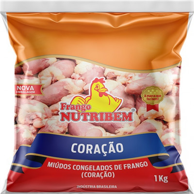 CORAÇÃO DE FRANGO NUTRIBEM 1KG