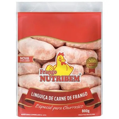 LINGUICA NUTRIBEM FRANGO GROSSA 800G