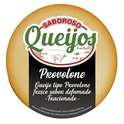 QUEIJO SABOROSO PROVOLONE DEFUMADO 195G