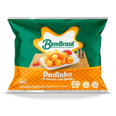 DADINHO BATATA COM QUEIJO BEM BRASIL 400G