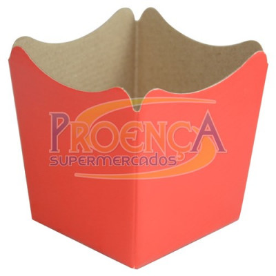 CACHEPOT XINGO LISO VERMELHO P11