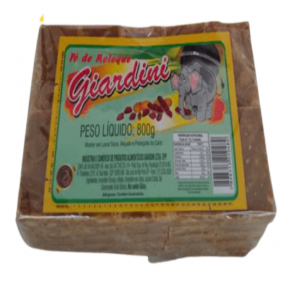 PAÇOCA PE DE MOLEQUE GIARDINI 800GR