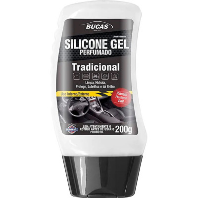 BUCAS SILICONE GEL PERFUMADO TRADICIONAL 200G