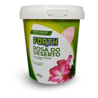 FERTILIZANTE FORTH ROSA DO DESERTO 400G