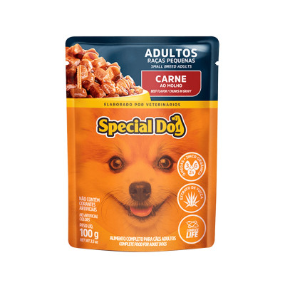 PATE SPECIAL DOG RACAS PEQUENAS SACHE 100G